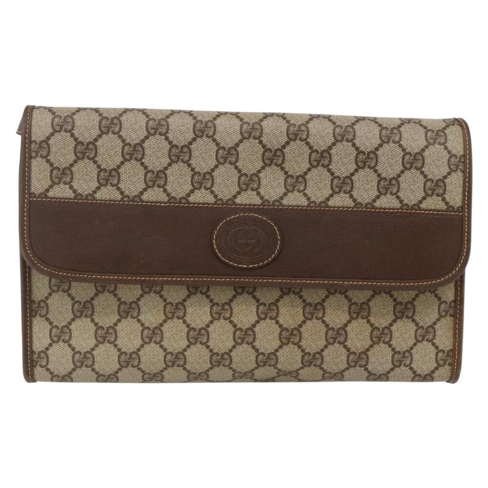 Gucci GG Supreme Shoulder Bag Beige
